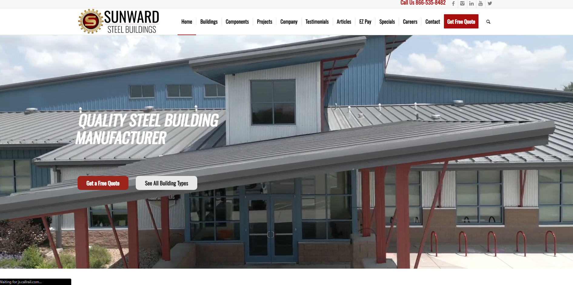 Sunward Steel: Website rebuild plus a lead pipeline that does not stall in the inbox
