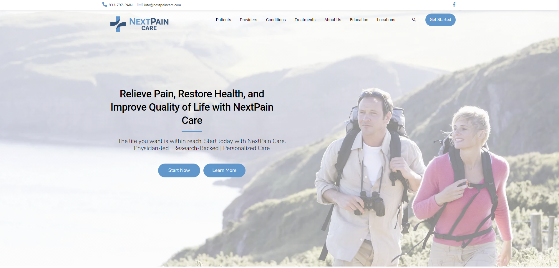 Next Pain Care: WordPress site that stays fast and deployable under heavy admin use